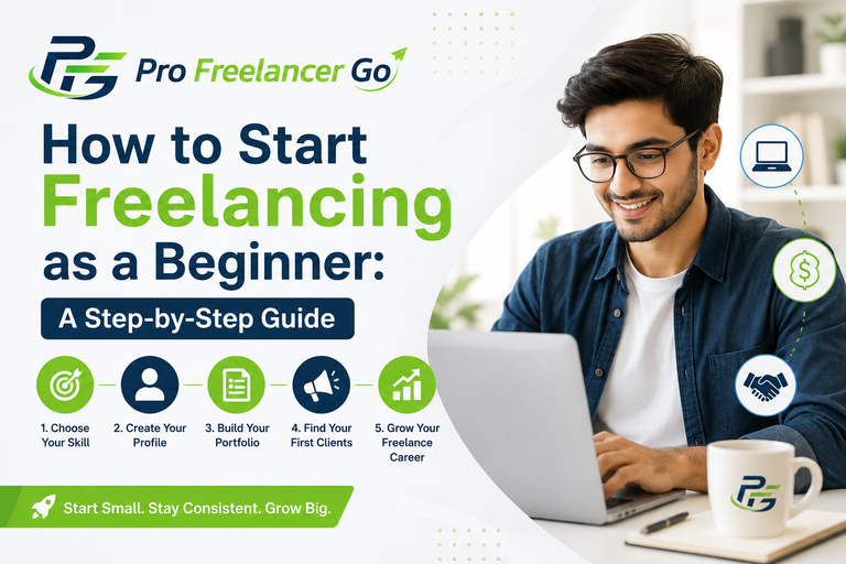 How to Start Freelancing as a Beginner: A Step-by-Step Guide